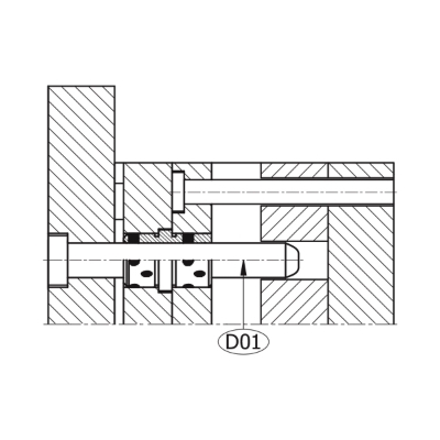 نقشه میل راهنما ستاک مدل D01