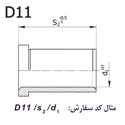 نقشه بوش راهنما ستاک مدل D11