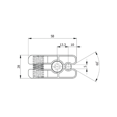 قفل کن قالب D541/8